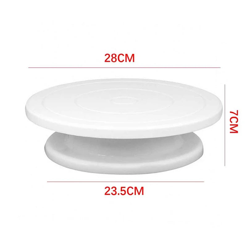 Cake stand rotating cake stand