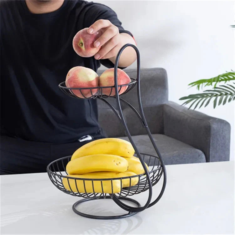 Two-Tier fruit basket Best quality fruit holder
