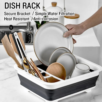 folding dish drying rack