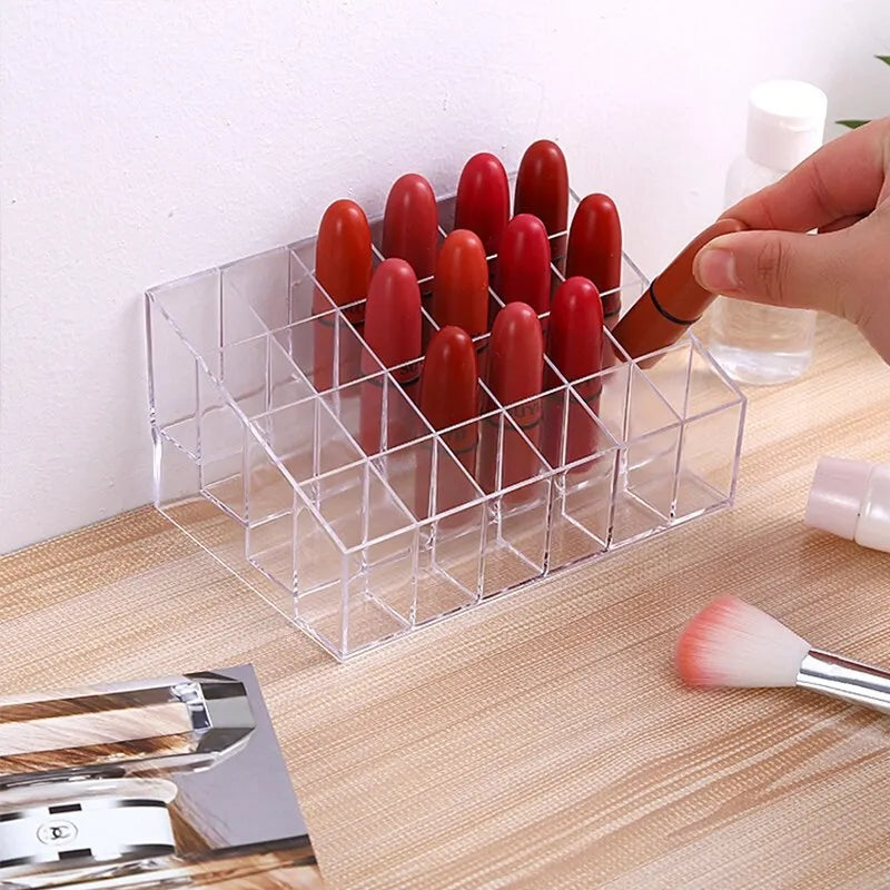 Lipstick Holder, 24 Grid Organizer