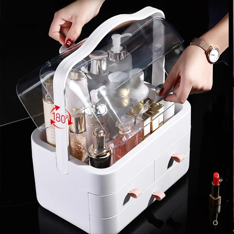 Cosmetic Organizer With Drawer
