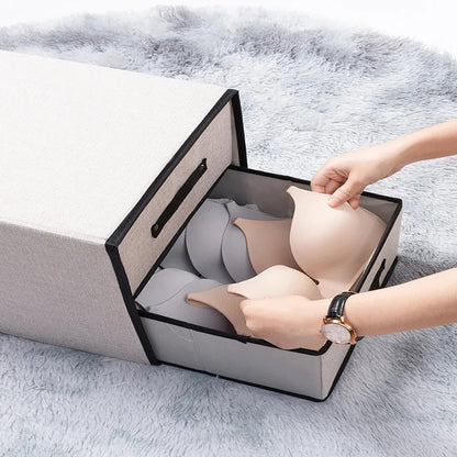 Fabric storage organizer - High quality 2 drawers storage organizer