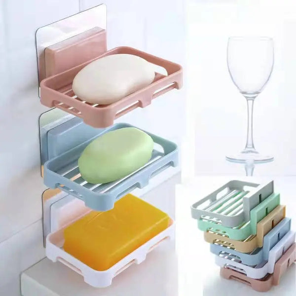 Wall mounted soap holder