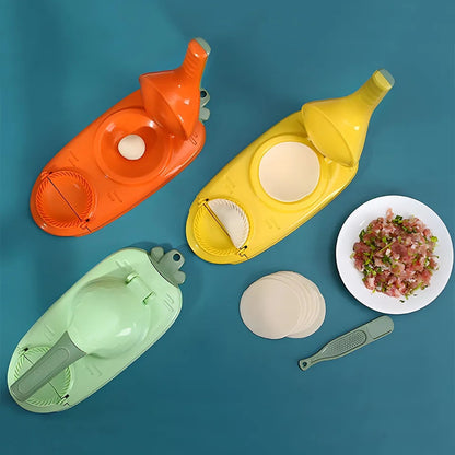 Plastic body Two in One Dumpling Maker