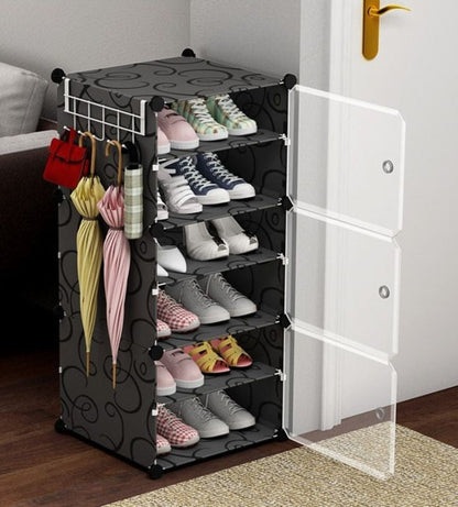 Attachable Cube Cabinets & Shoes Rack