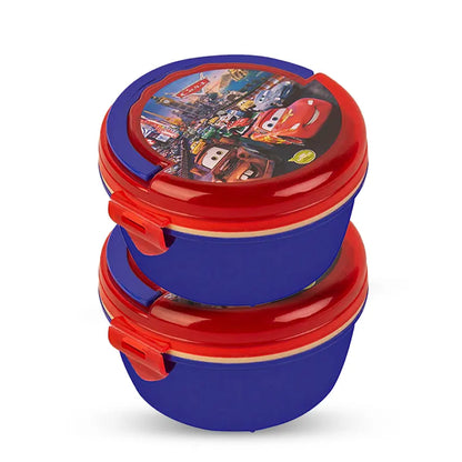 Bunny Lunch Box M-1 2 pc set - 550ml Blue