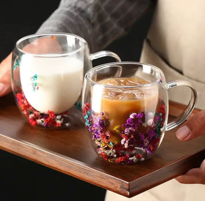 Double Wall Insulated Tea Coffee Glass