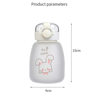 leakproof glass watter bottle