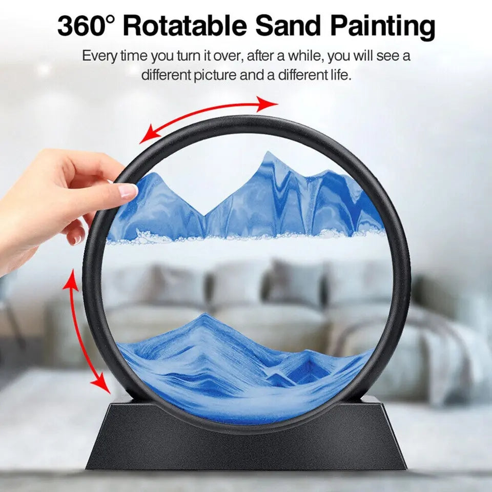 3D Moving Sand Art Home Decor