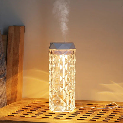 7-Color Light changing Cool Mist Humidifier - 1000 Ml room diffuser