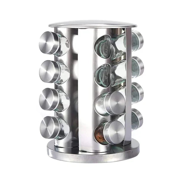 Kitchen spices organizer - Rotating spices rack