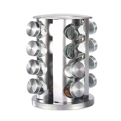 Kitchen spices organizer - Rotating spices rack