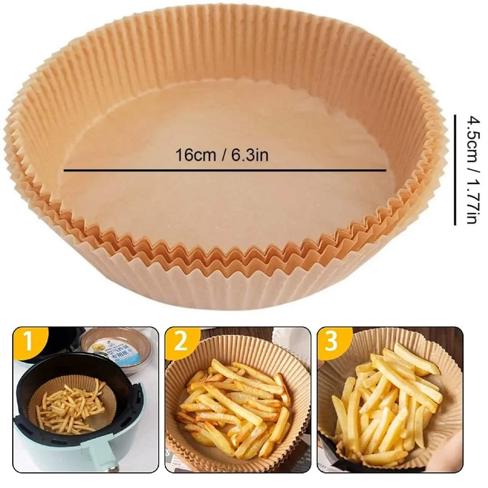 air fryer paper liner pack of 50pcs