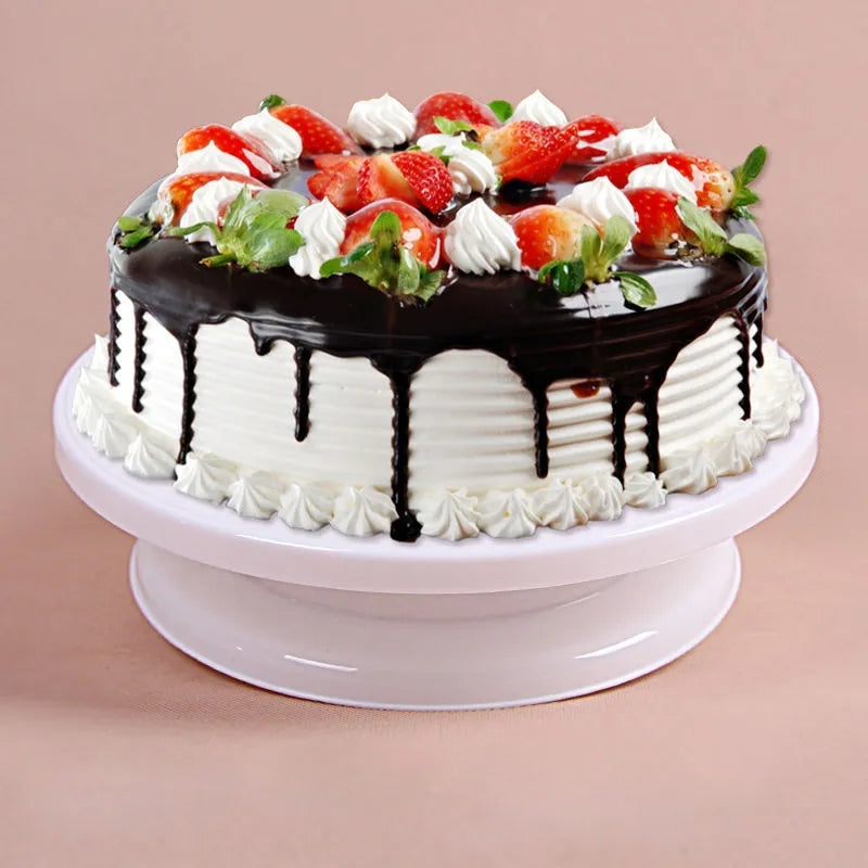 Cake stand rotating cake stand