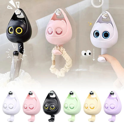Cute Cat Key Storage Hook