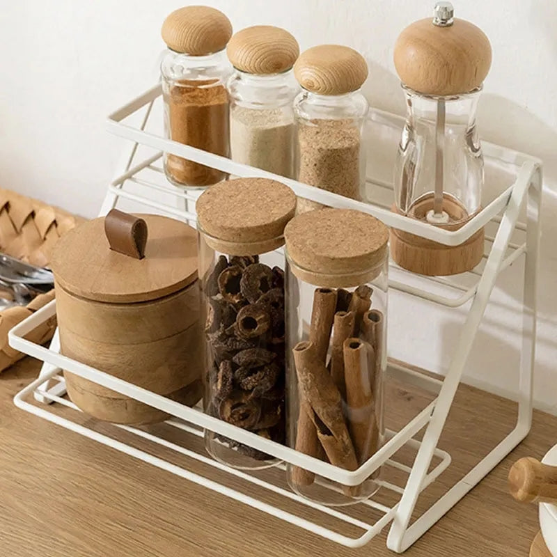 2 Layer Organizer Rack (Only Black Color)