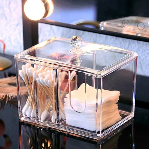 Multi purpose cotton bud and tissue holder