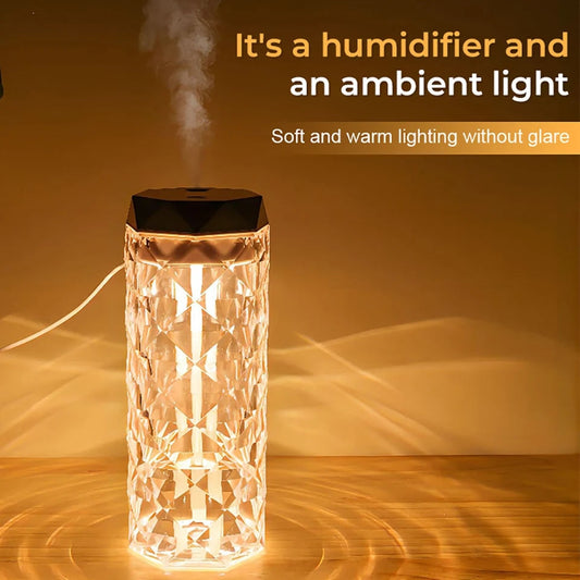 7-Color Light changing Cool Mist Humidifier - 1000 Ml room diffuser