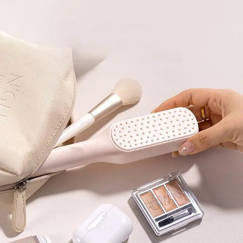 Multipurpose Self Cleaning Hairbrush