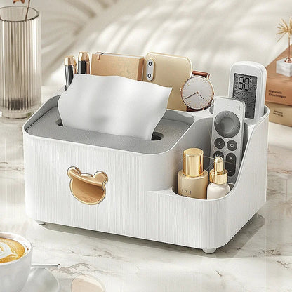 Bear Design Desktop Tissue Storage Box