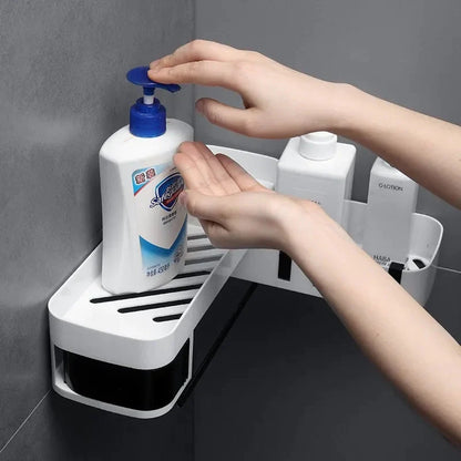 Wall mounted multi purpose self for bathroom and kitchen