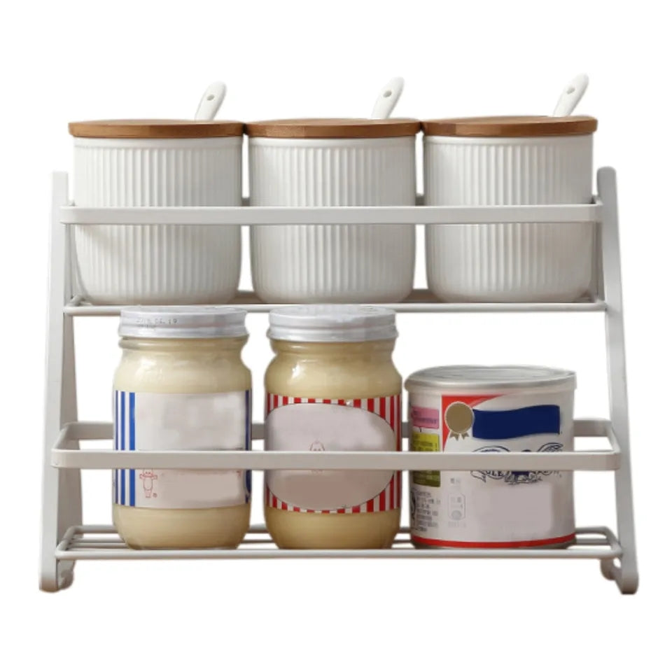 2 Layer Organizer Rack (Only Black Color)