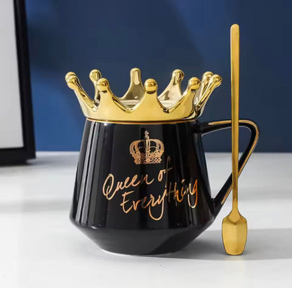 300ml Nordiac Crown Queen of Everything Ceramic Mug