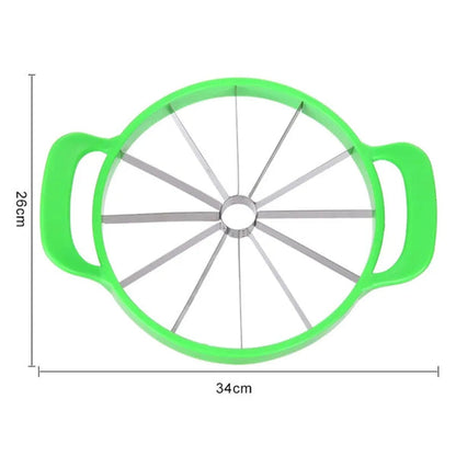 Stainless steel watermelon slicer