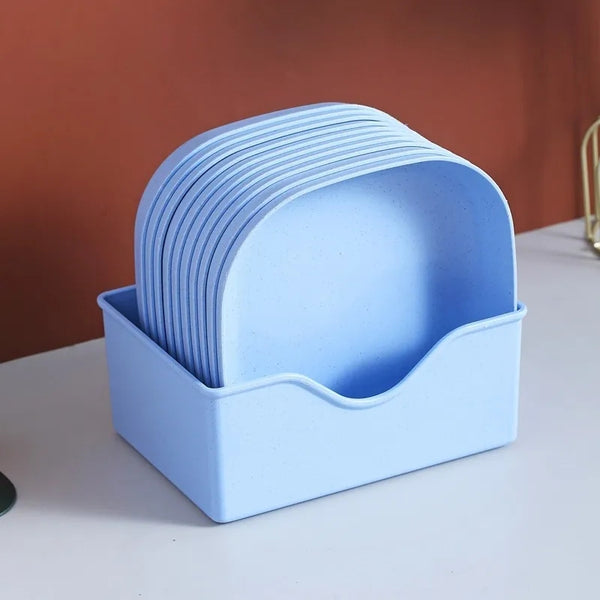 10Pcs Multi-function Spit Bone Dish