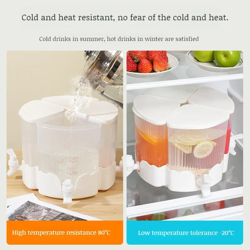 Juice dispenser with stand