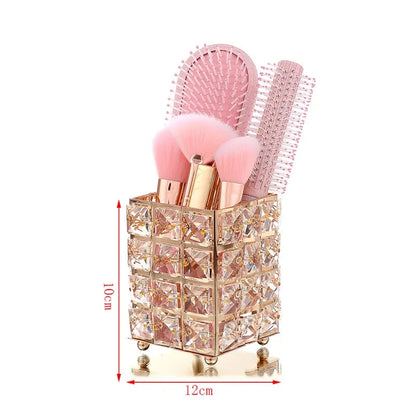 Crystal Brush Holder