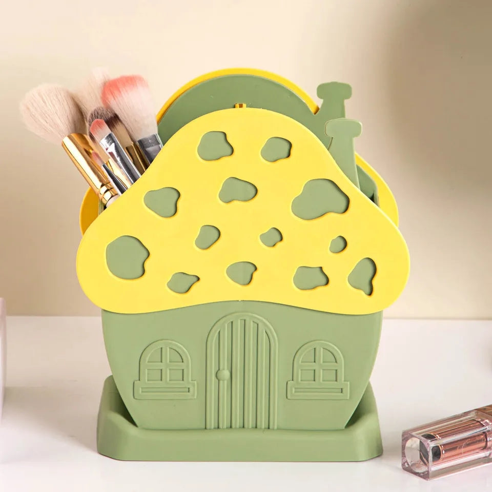 Mushroom design cutlery holder random colour