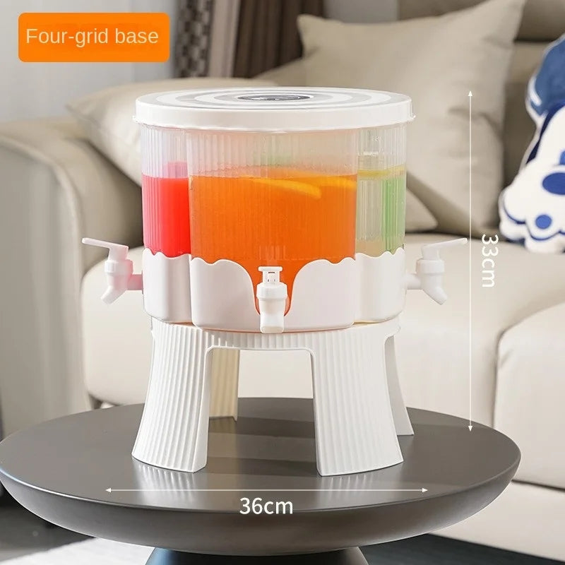 Juice dispenser with stand