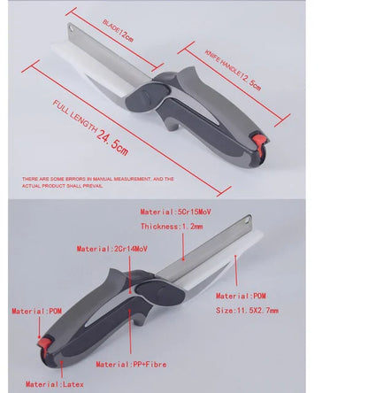 High quality sharp clever cutter - Stainless steel clever cutter