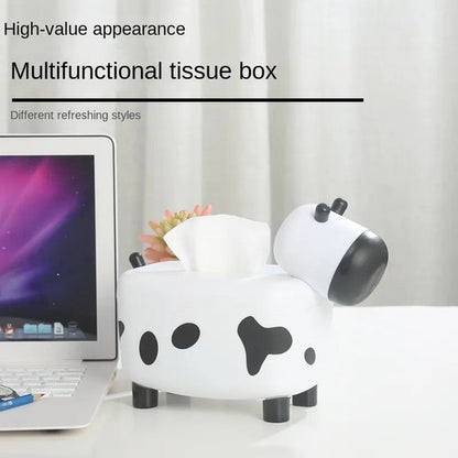 2 in 1 tissue plus tooth pick holder