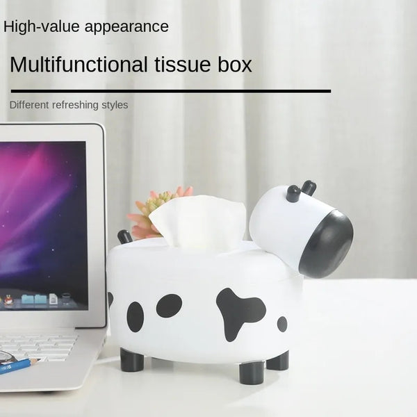 2 in 1 tissue plus tooth pick holder