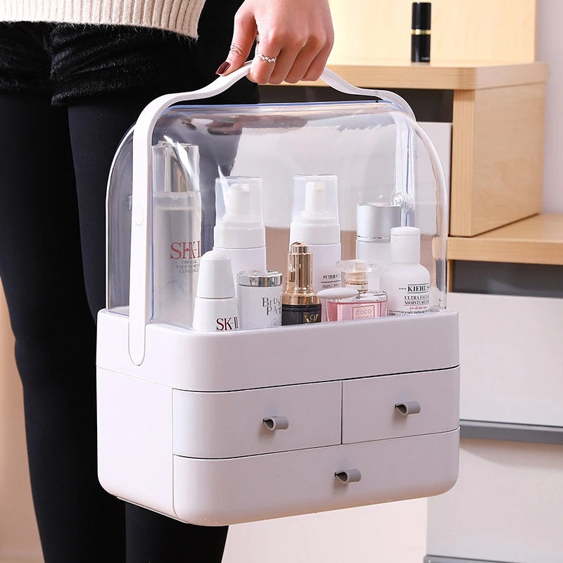 Cosmetic Organizer With Drawer