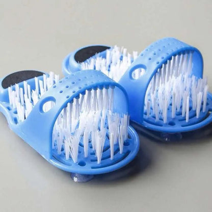 Pastic material foot scrubber