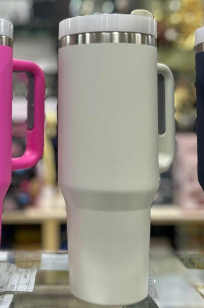 40oz Stainless Steel Vaccum Tumbler Insulated Mug with Straw