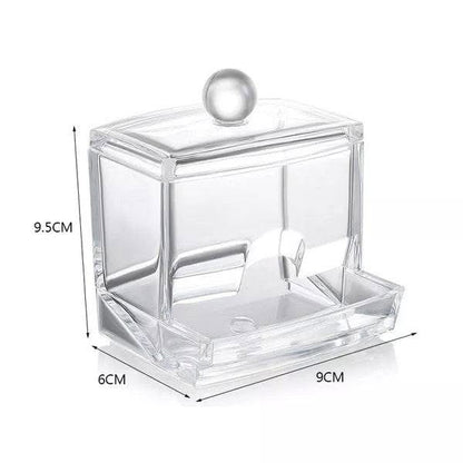 Acrylic Cotton Holder Organizer