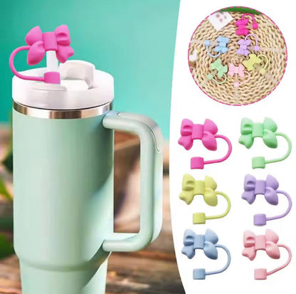 Silicone Straw Topper Covers for Tumblers