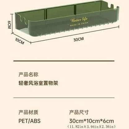 Wall Mounted transparent shelf