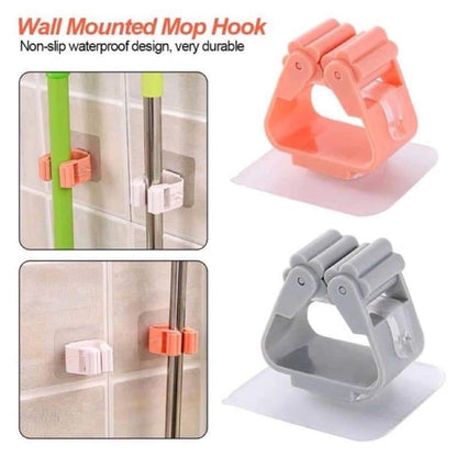 Wall mounted brush holder