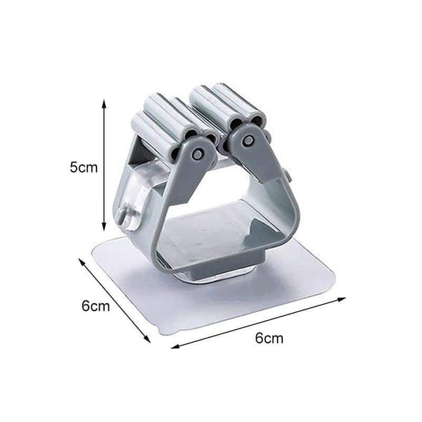 Wall mounted brush holder