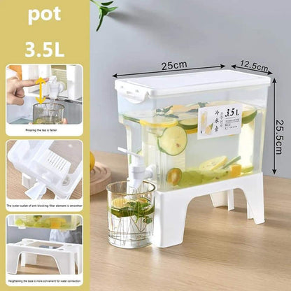 3.5 L water dispenser with multi use stand