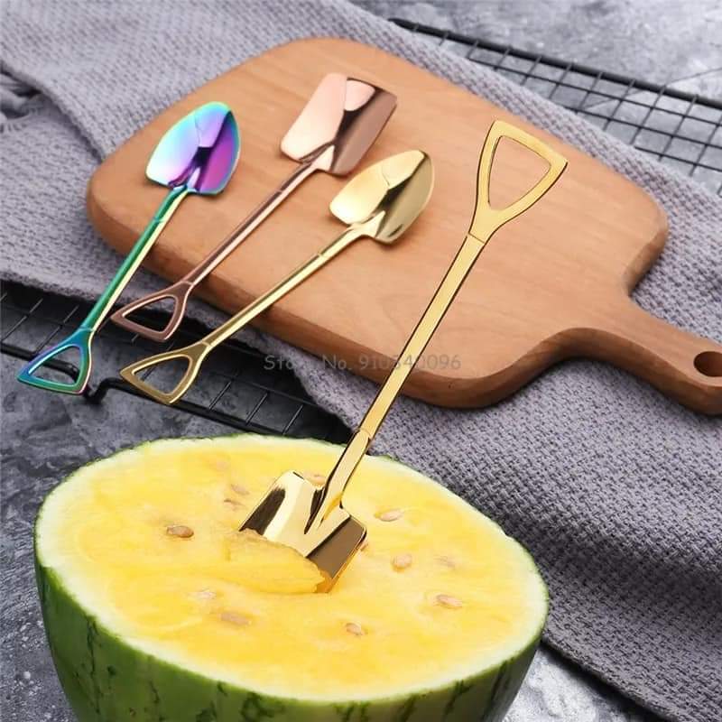 Creative Stainless Steel Spoon Set (2pcs)