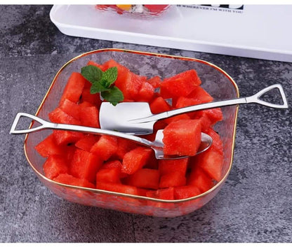 Creative Stainless Steel Spoon Set (2pcs)