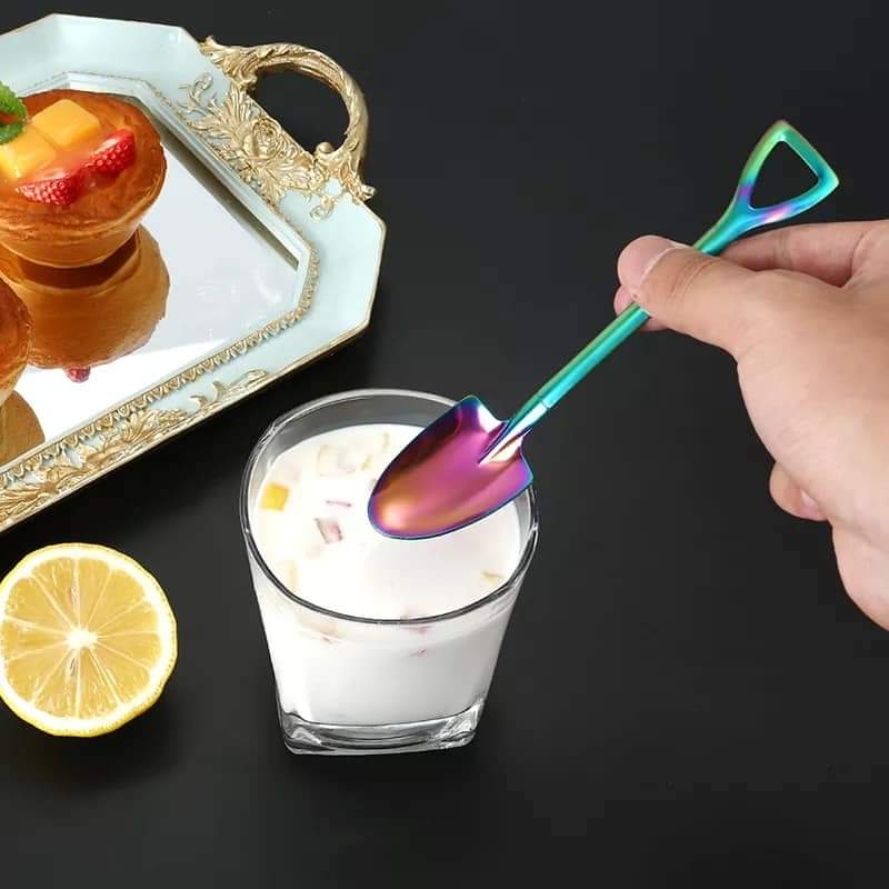 Creative Stainless Steel Spoon Set (2pcs)