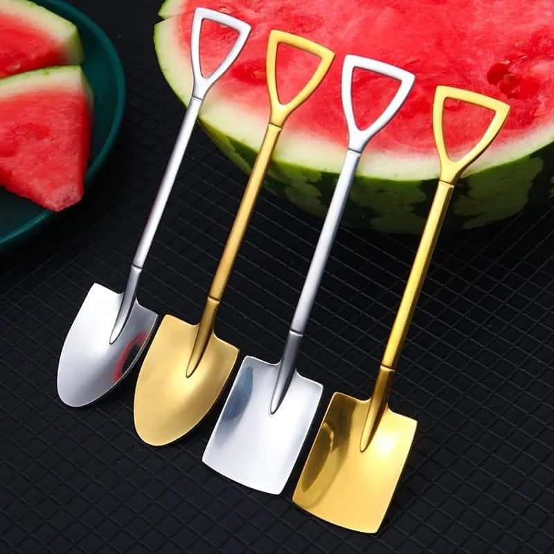 Creative Stainless Steel Spoon Set (2pcs)