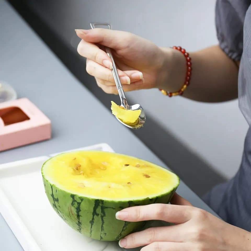 Creative Stainless Steel Spoon Set (2pcs)